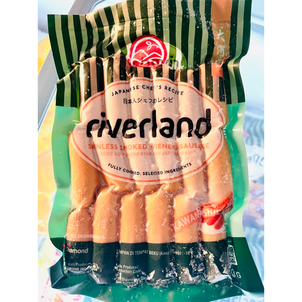 

Riverland smoked wieners beef and chicken 300gr