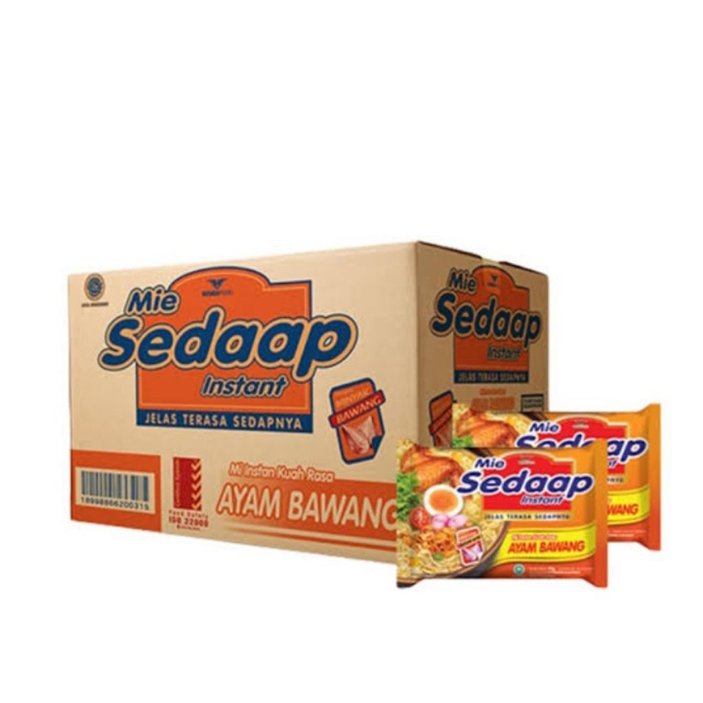 

SEDAAP AYAM BAWANG | KARTON/ KARDUS | 40Pcs