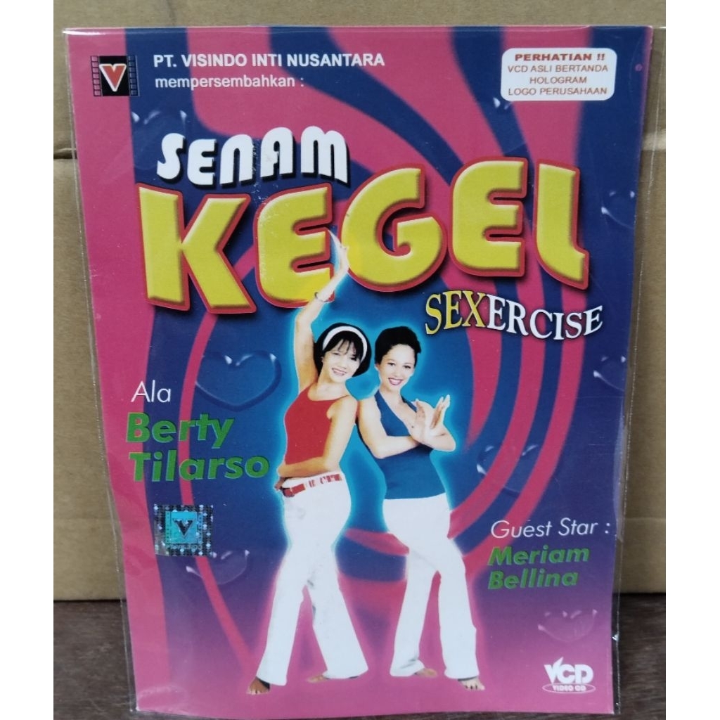 kaset vcd original senam kegel xecercise