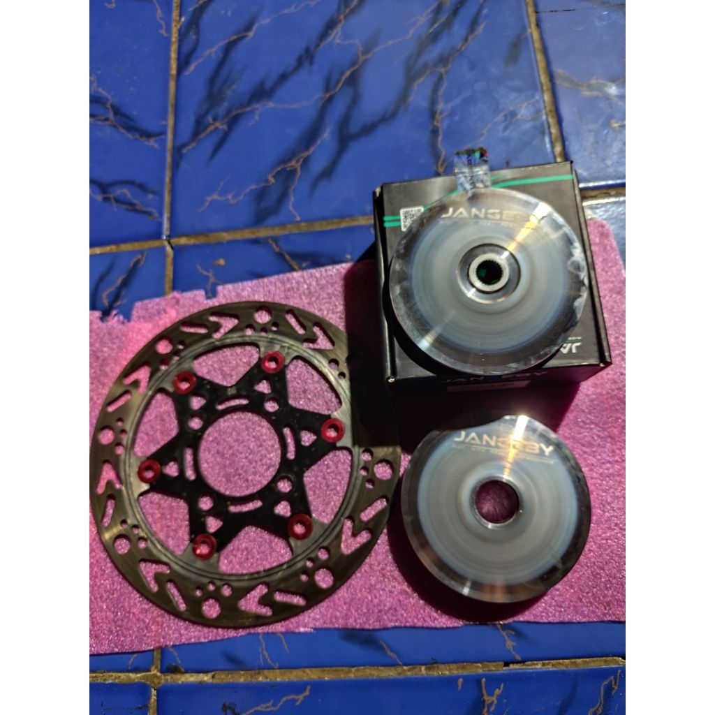 pully / rumah roller beat deluxe jangeby + piringan cakram beat