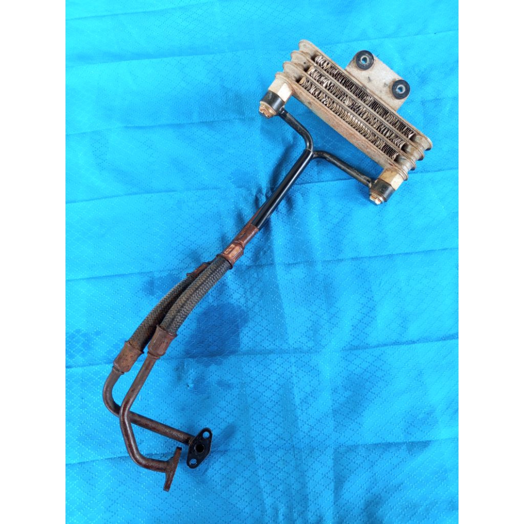 oil cooler satria Fu 150 / oil cooler Fu 150 facelift Fu barong Original copotan