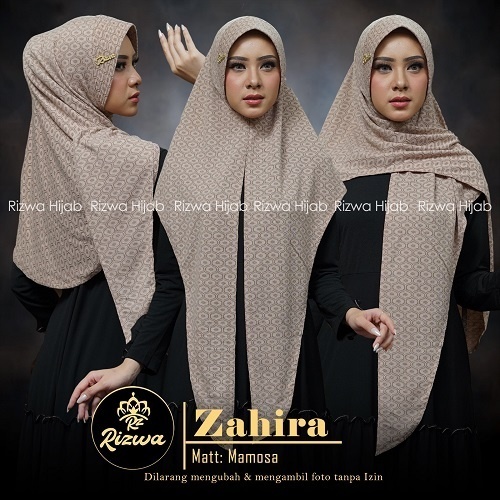 Hijab Instan Terpopuler / Jilbab Instan Soft Pad Zahira Bahan Jersey Mamosa By Rizwa