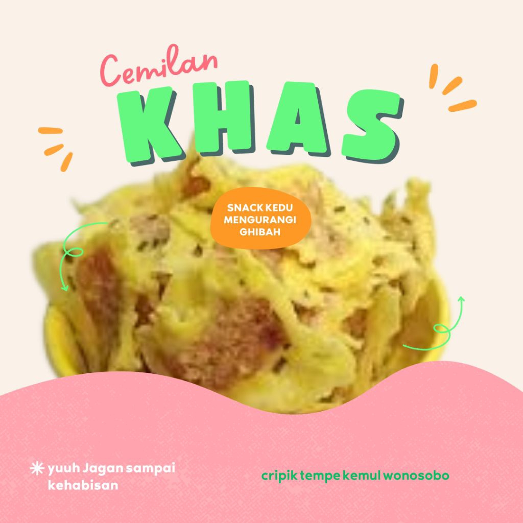 

Cripik Tempe Kemul Wonosobo Madehome