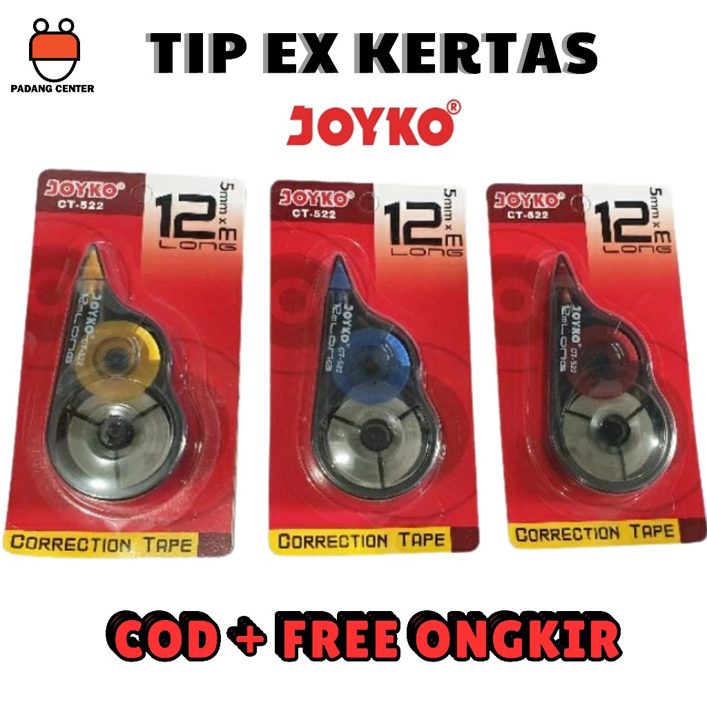 

Tipex Roll Joyko CT-522 12 meter
