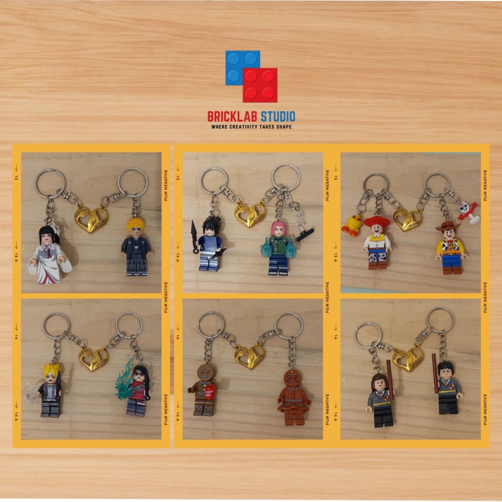 Gantungan Kunci Couple Karakter Pasangan Pilihan