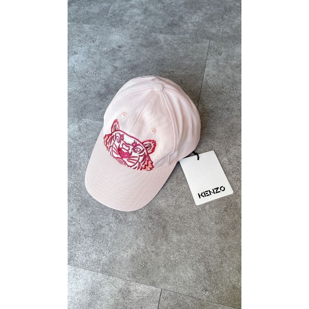 Kenzo Tiger Cap Embroidered Pink