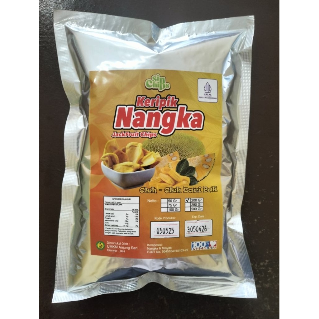

KRIPIK NANGKA SUPER 200GR - SIN CHIPS