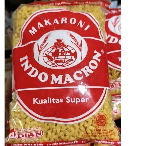 

Indo macaron / makaroni sedani / macaroni spiral / macaroni pipa / makaroni mentah / makaroni kuah