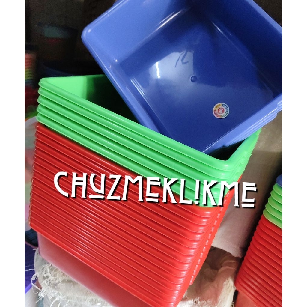 Bak segi komet star warna/Baskom segi komet warna/Baskom plastik segi komet star warna/basin segi ko