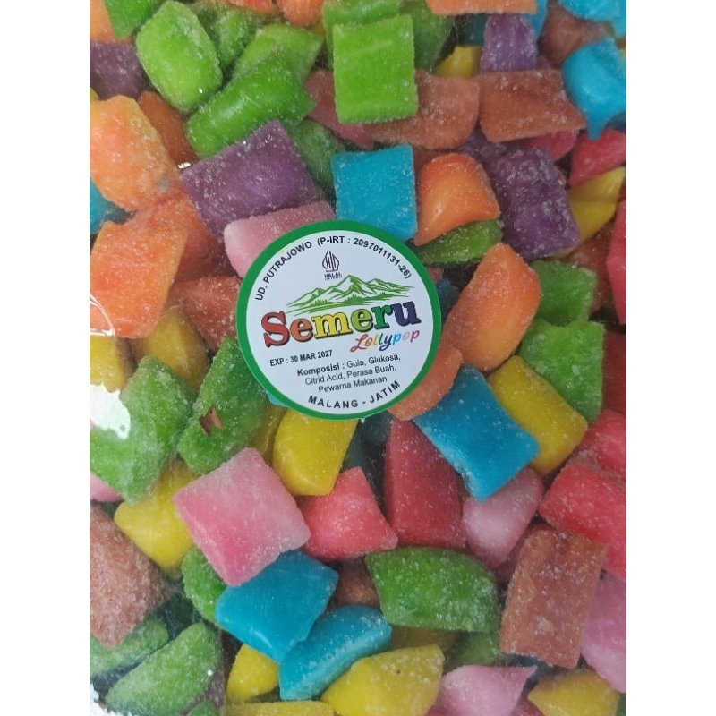 

1 KG DIAMOND CANDY SEMERU LOLIPOP