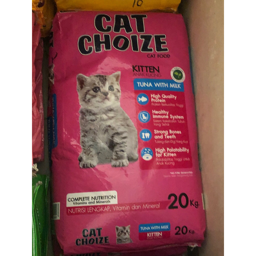 CAT CHOIZE Kitten Karungan 20 Kg