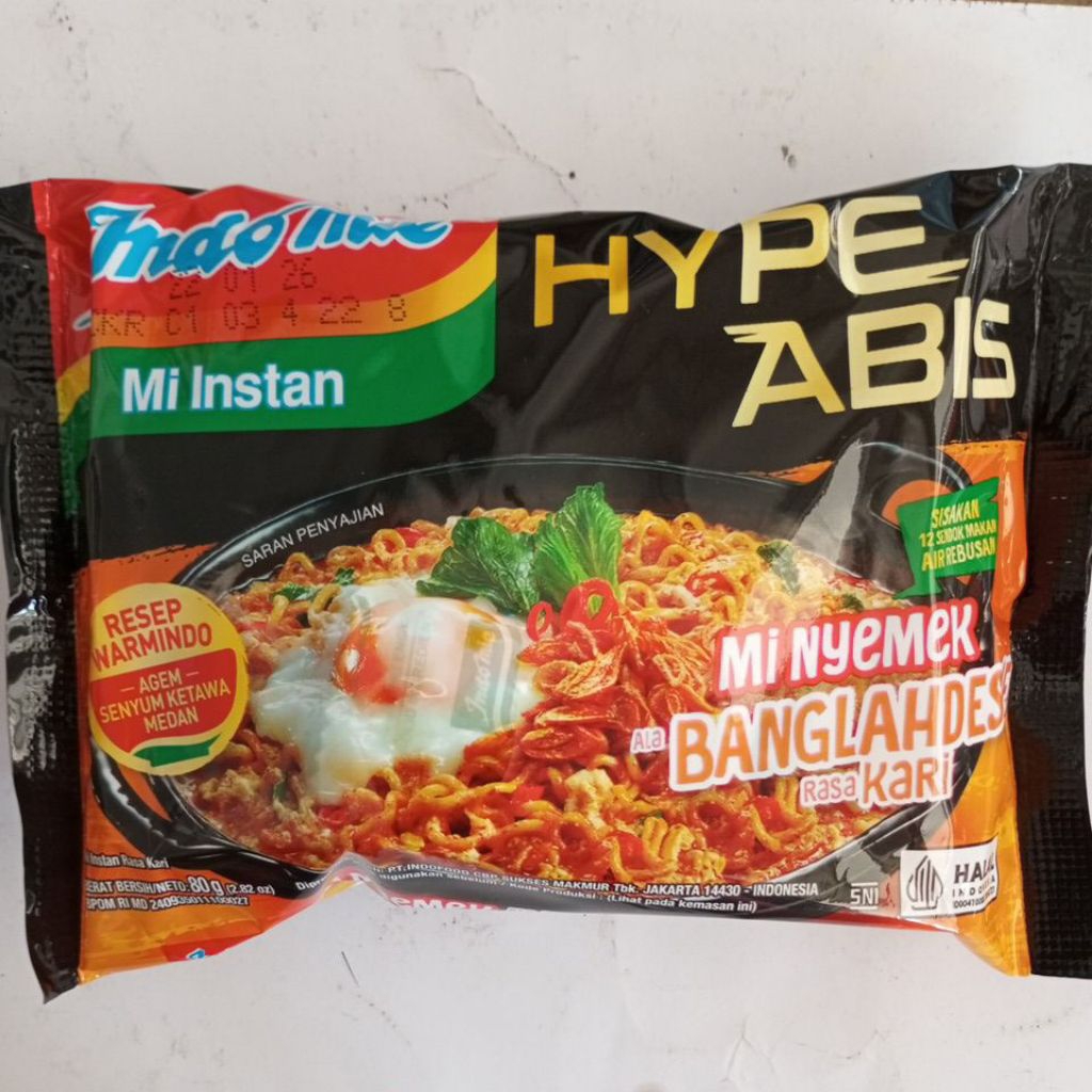 

Indomie Mi Nyemek Ala Banglahdes'e Rasa Kari