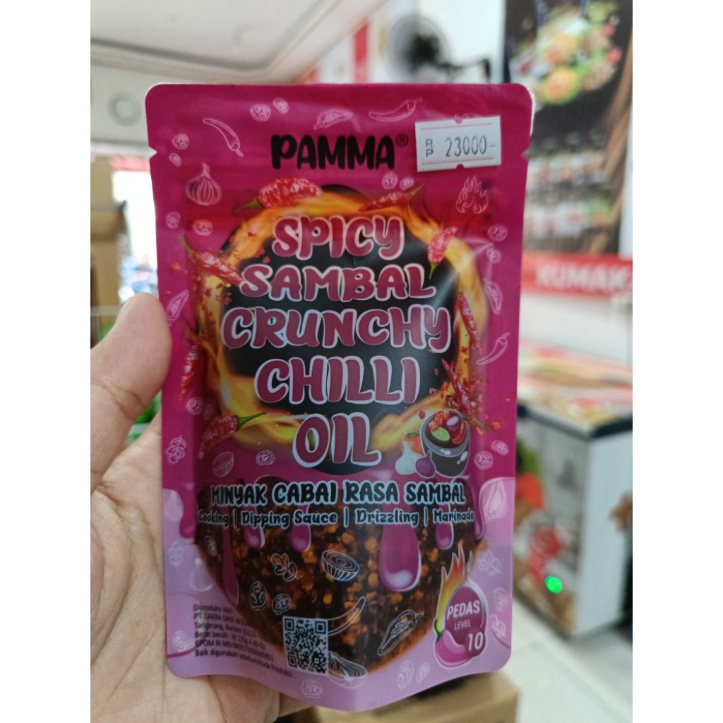 

Chili oil pamma 125gr spicy sambal