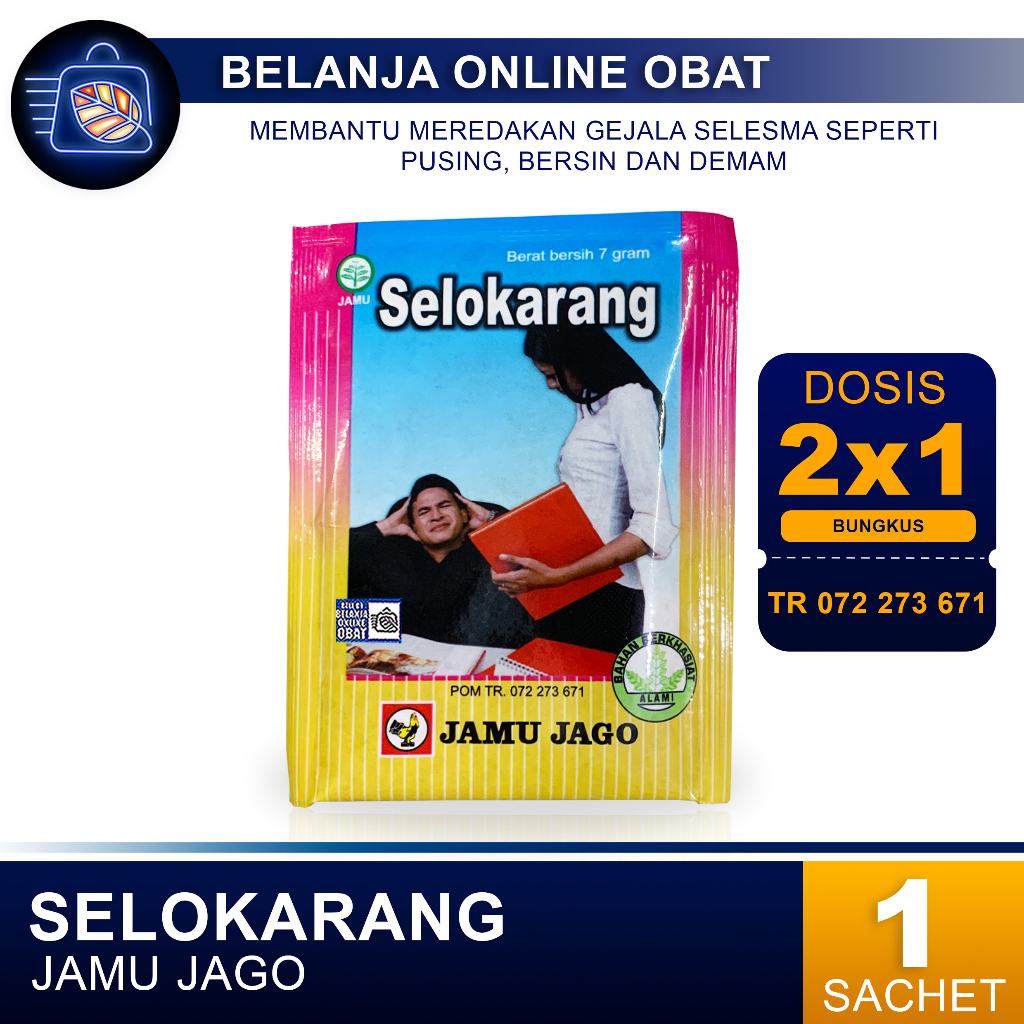 

JAMU JAGO SELOKARANG // Meredakan Gejala Selesma