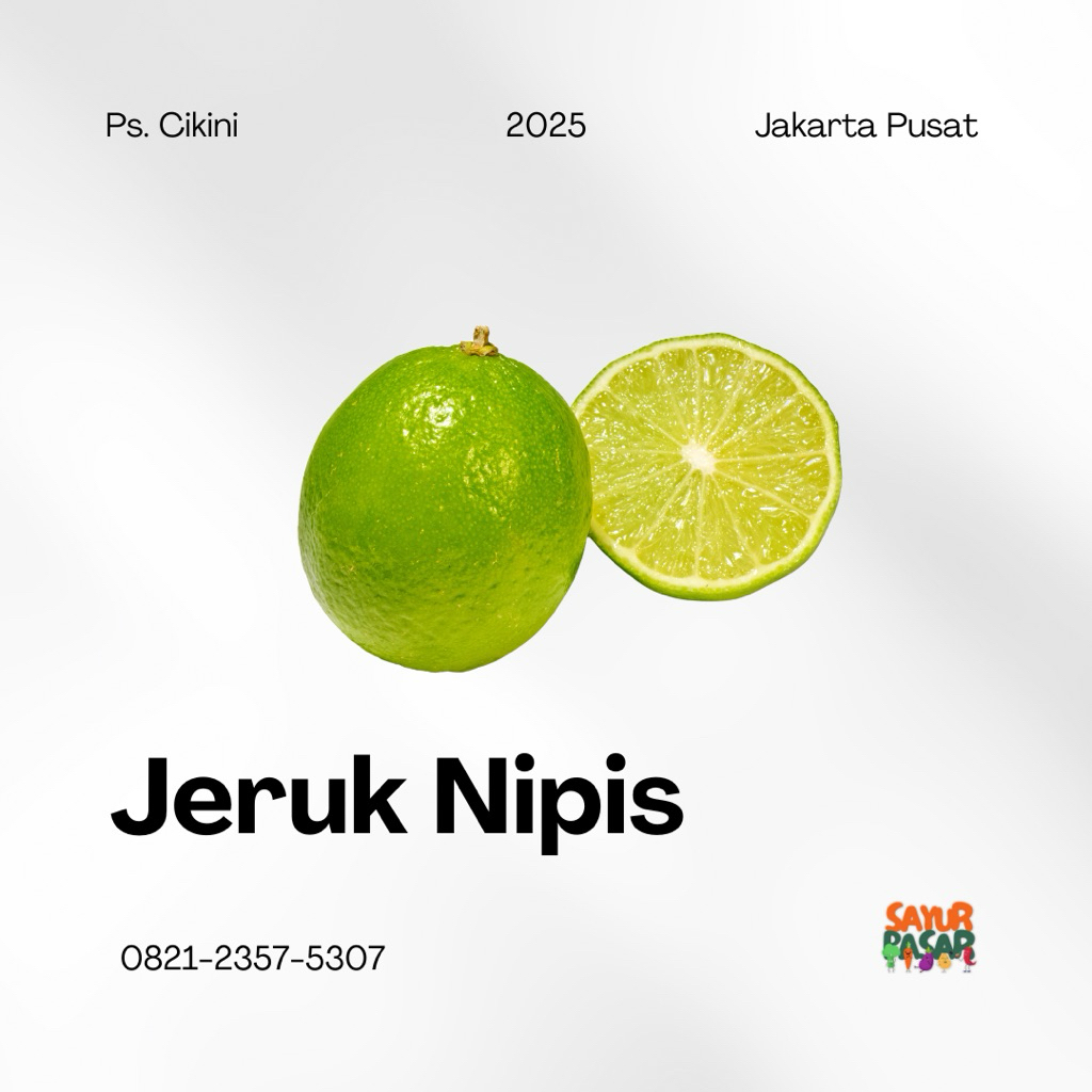 

Jeruk Nipis Segar – 500gr