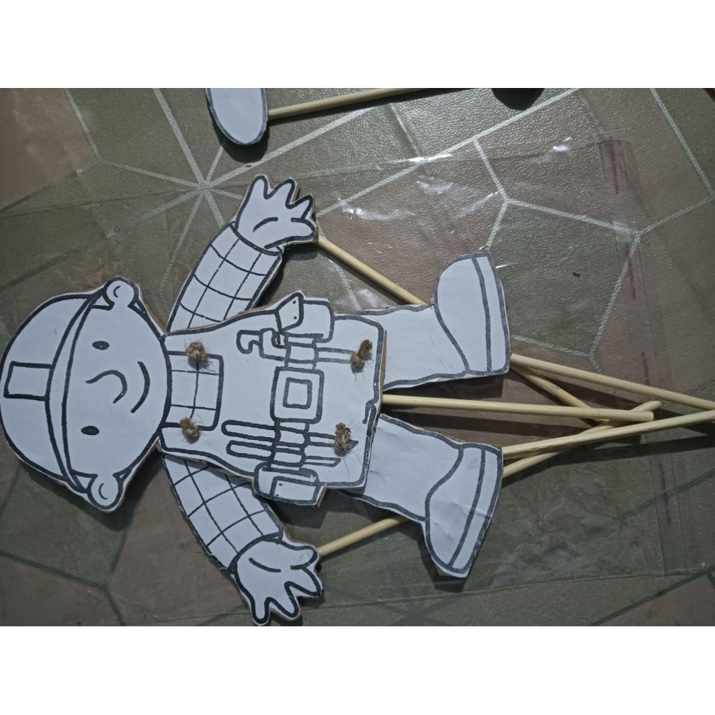 

prakarya aneka wayang dari kardus murah/ prakarya SD/tugas sekolah/ kerajinan kardus