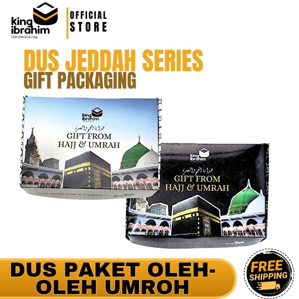 

DUS PAKET OLEH-OLEH HAJI UMROH | DUS PAKET OLEH-OLEH UMROH ELEGAN | King Ibrahim