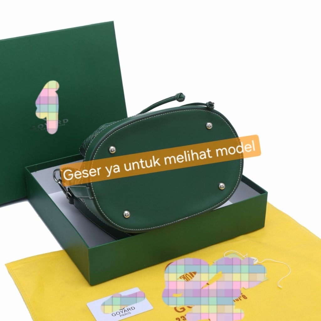 BISA DI GESER UNTUK MELIHAT MODEL Tas Branded Import Premium II Tas Wanita Bucket Serut Slingbag Uk2