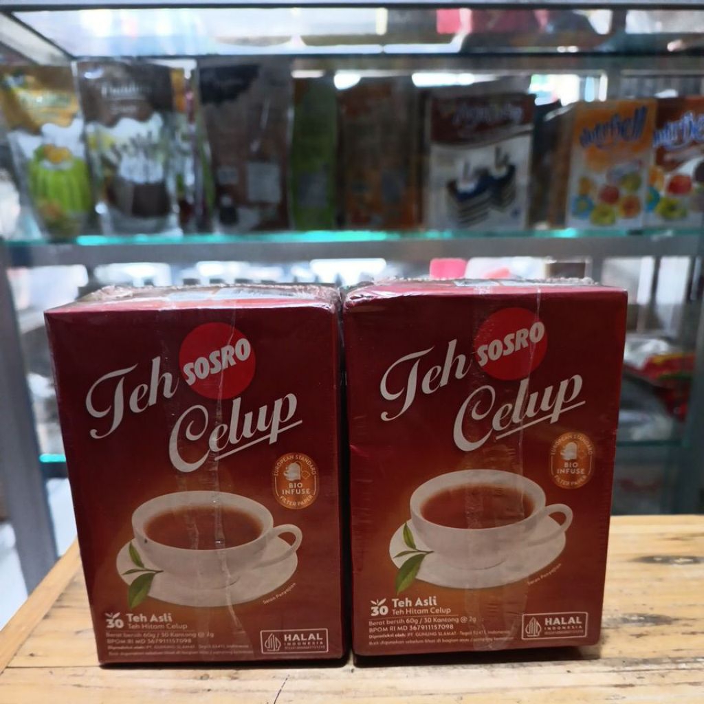 

Teh Celup Sosro 30 kantong