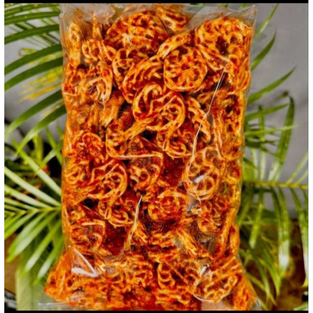 

SEBLAK KERUPUK RAfAEL/PEDAS GURIH/ORIGINAL DAUN JERUK1KG