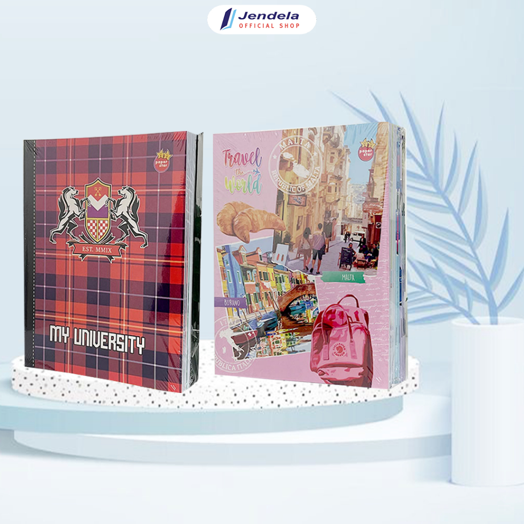 

Buku Tulis Sekolah Paper Star A5 Kecil Kwarto Isi 38 Dan 58 Lembar Satu Pack Free Bubble Warp ATK
