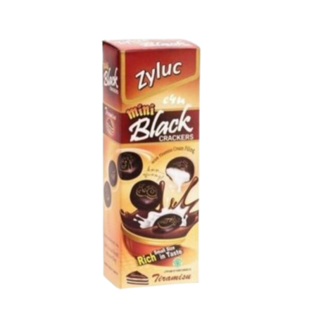 

ZYLUC MINI BLACK CRACKERS TIRAMISU KTK 45 GR 8993083924672