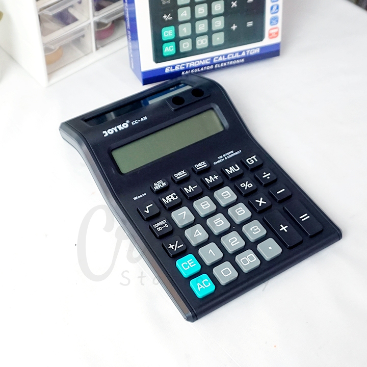 

Joyko Kalkulator Calculator 12 Digit CC-49 2 Display Layar