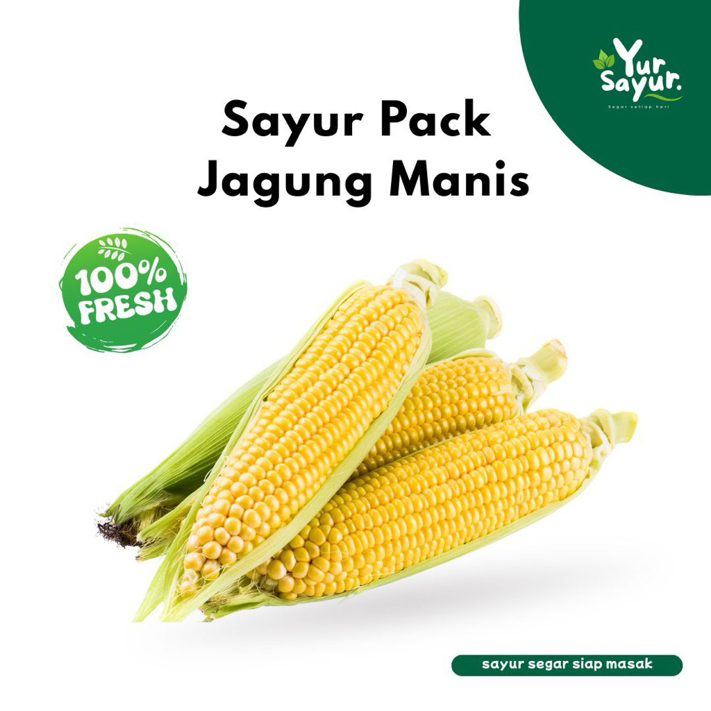 

YUR SAYUR - Jagung Manis Super Fresh Bisa Rebus Bakar Kukus Manis Alami