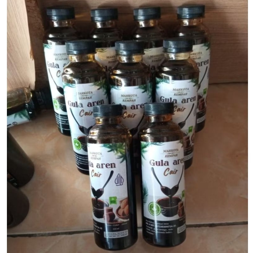

[ READY PALEMBANG ] Gula Aren Cair / Syrup Palm Sugar Organik 250ml