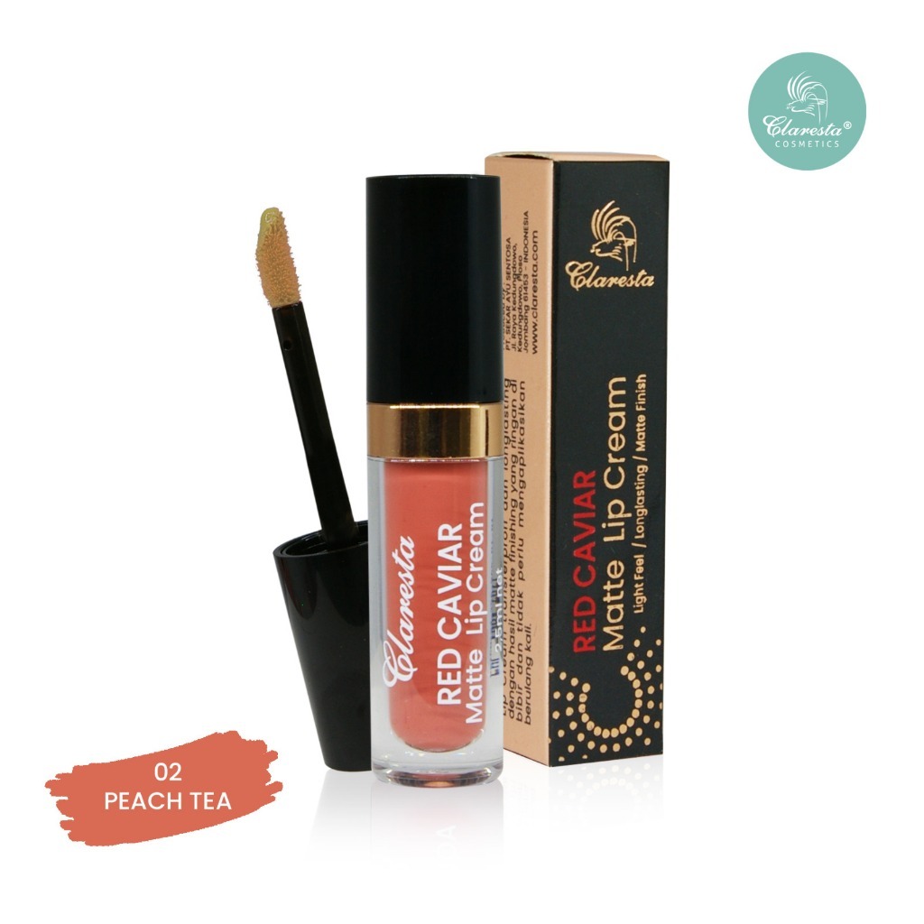 Aster Kosmetik - Claresta Red Caviar Matte Lip Cream