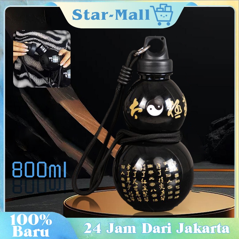 Gourd Water Bottle Botol Minuman Holo Labu Feng Shui Labu Botol