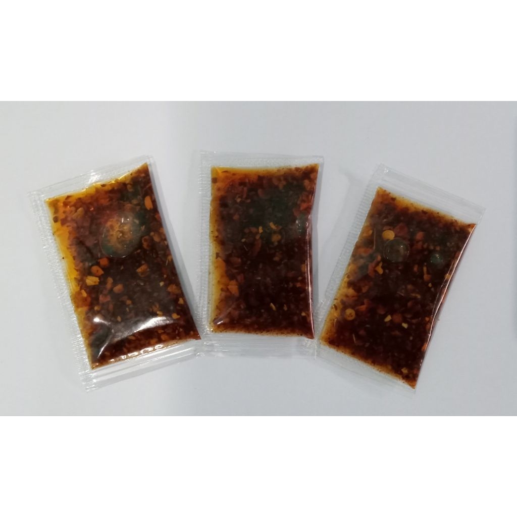 

Chili oil 5 gram isi 5000pcs