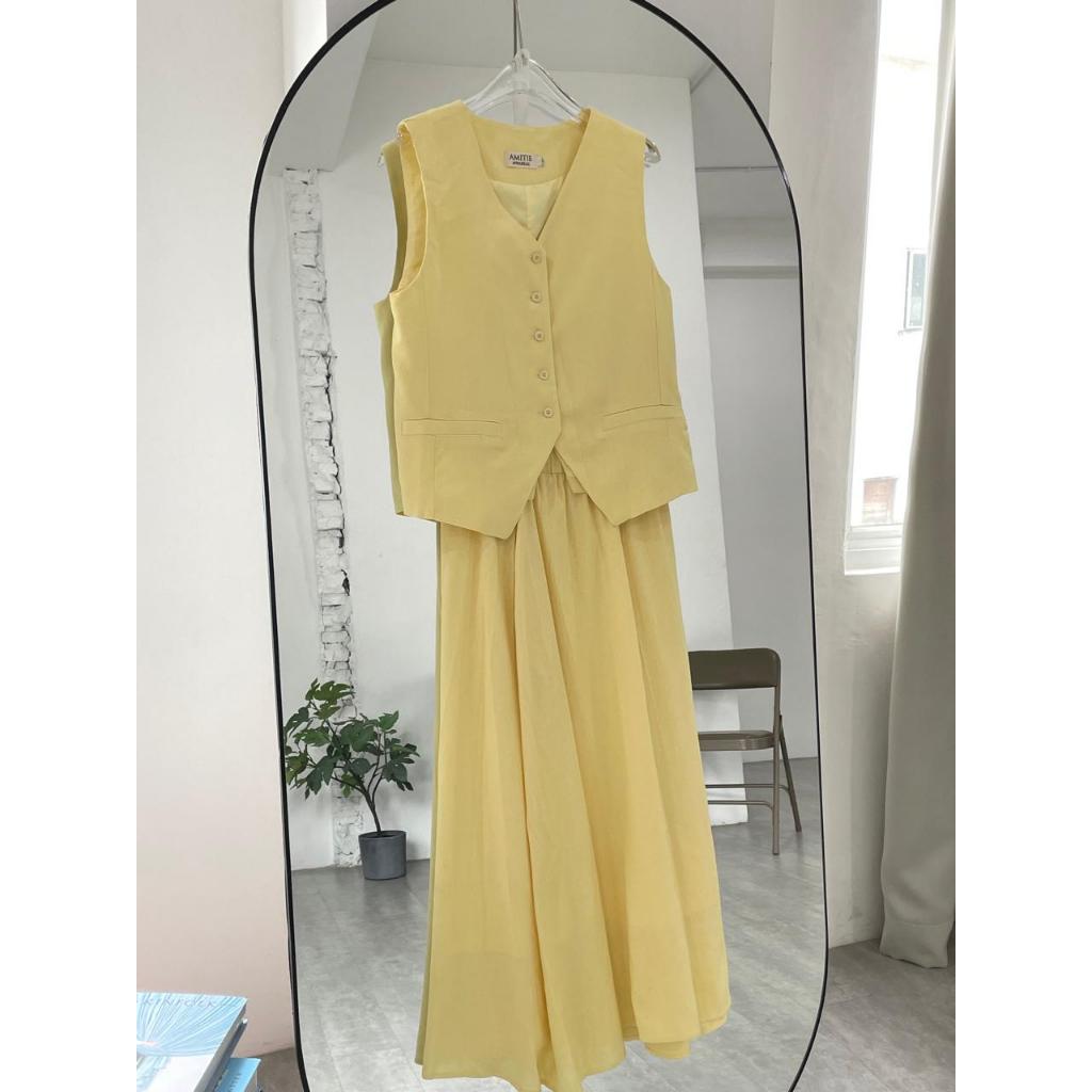 SET 4743 (ROK+SKIRT) ONE SET ELEGANT SETELAN ROK PANJANG WANITA ONE SET KANTORAN WANITA