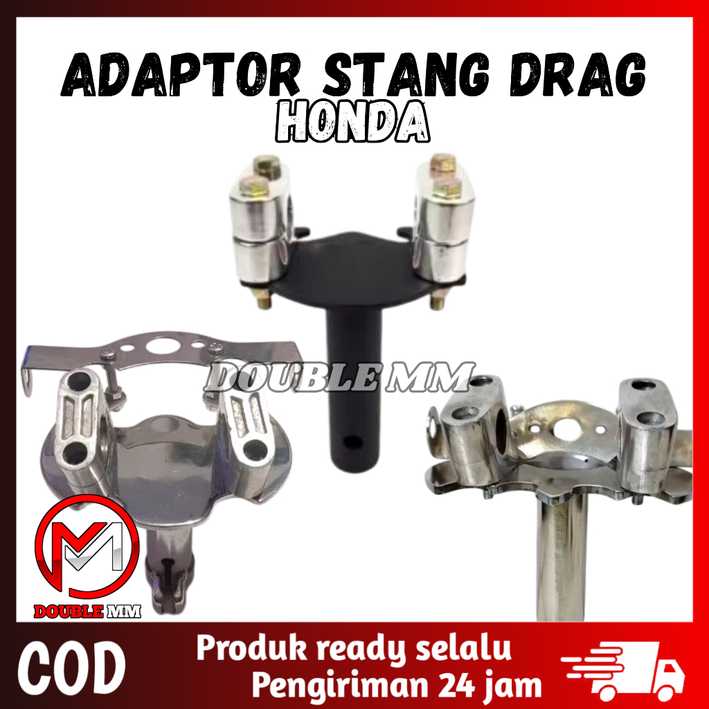 Adaptor Dudukan Stang Motor Matic Bebek Honda Scoopy Vario Beat Genio PCX Vario 160 125 Beat Street 