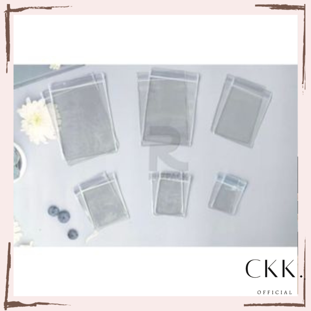 

➰CKK➰ Plastik Klip Tebal Bening Clip Serbaguna Harga Satuan Ketebalan 260 micron