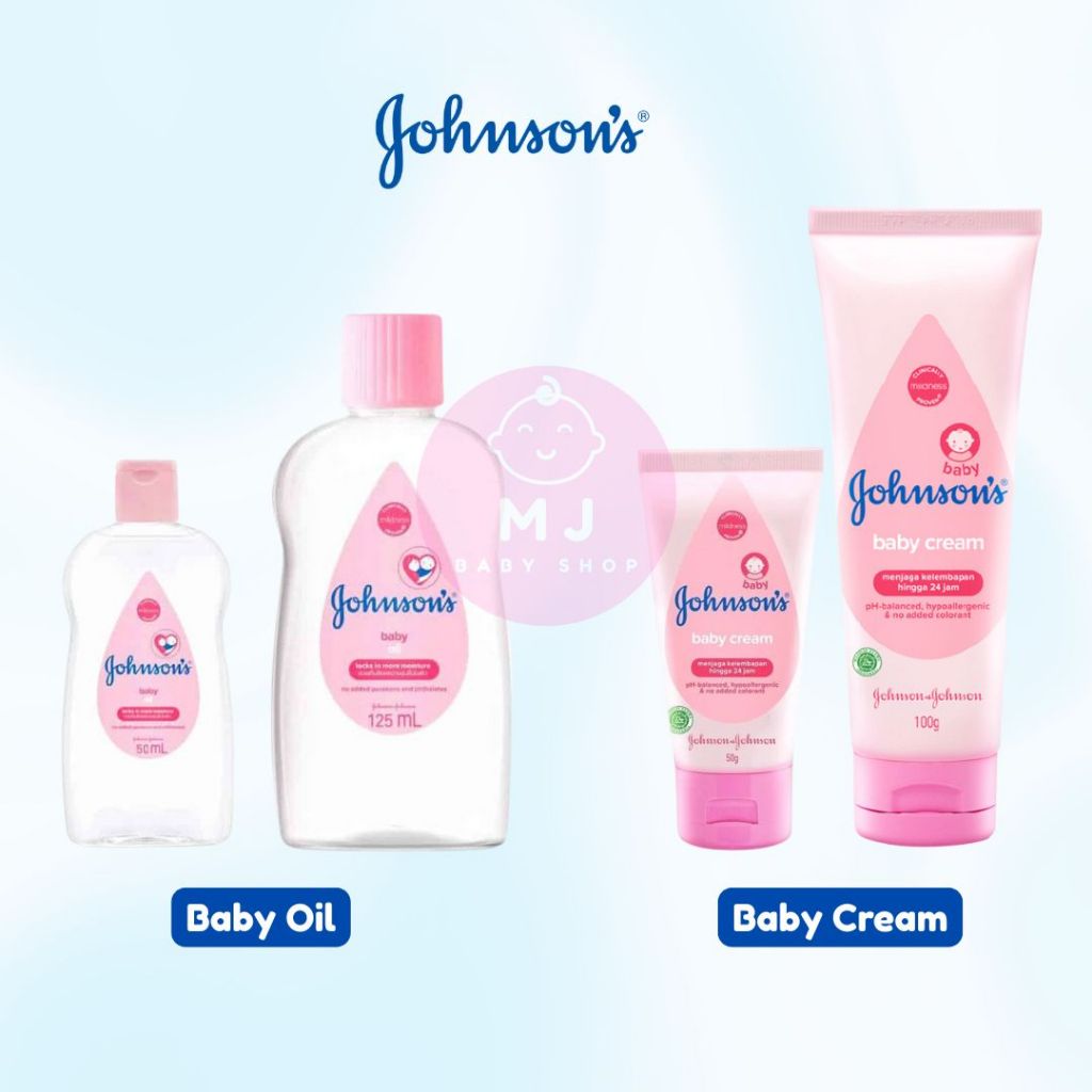 Johnson's Baby Cream 100/50gr - Johnson's Baby Skincare | Johnson Baby Oil