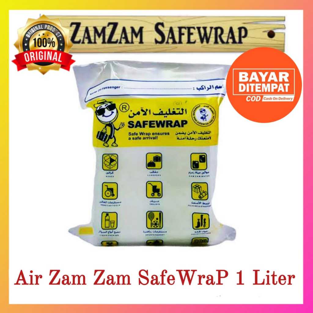 

Air Zam Zam 1 Liter Original Asli - Asli DARI MEKAH