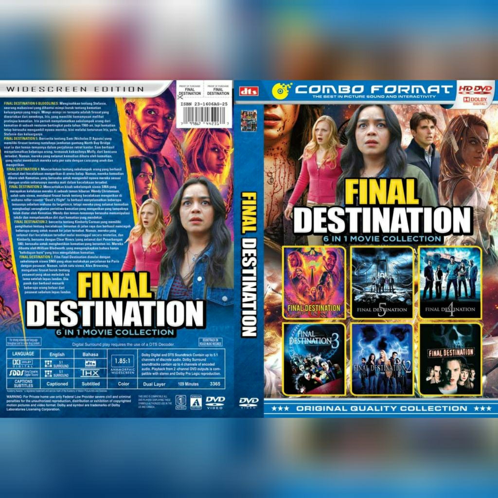 DVD Final Destination Complete 2025