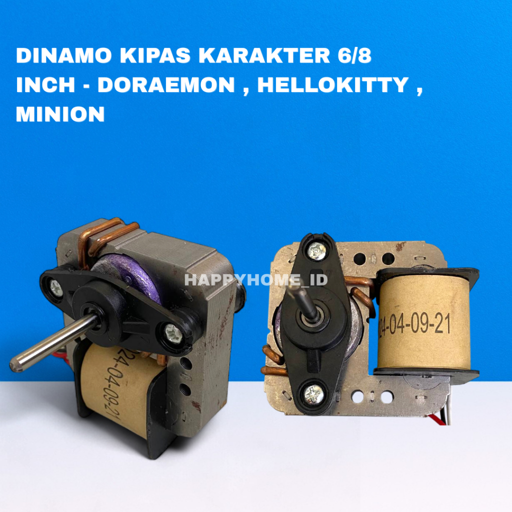 DINAMO KIPAS KARAKTER /DINAMO KIPAS ANGIN DESK FAN/DINAMO KIPAS ANGIN KARAKTER