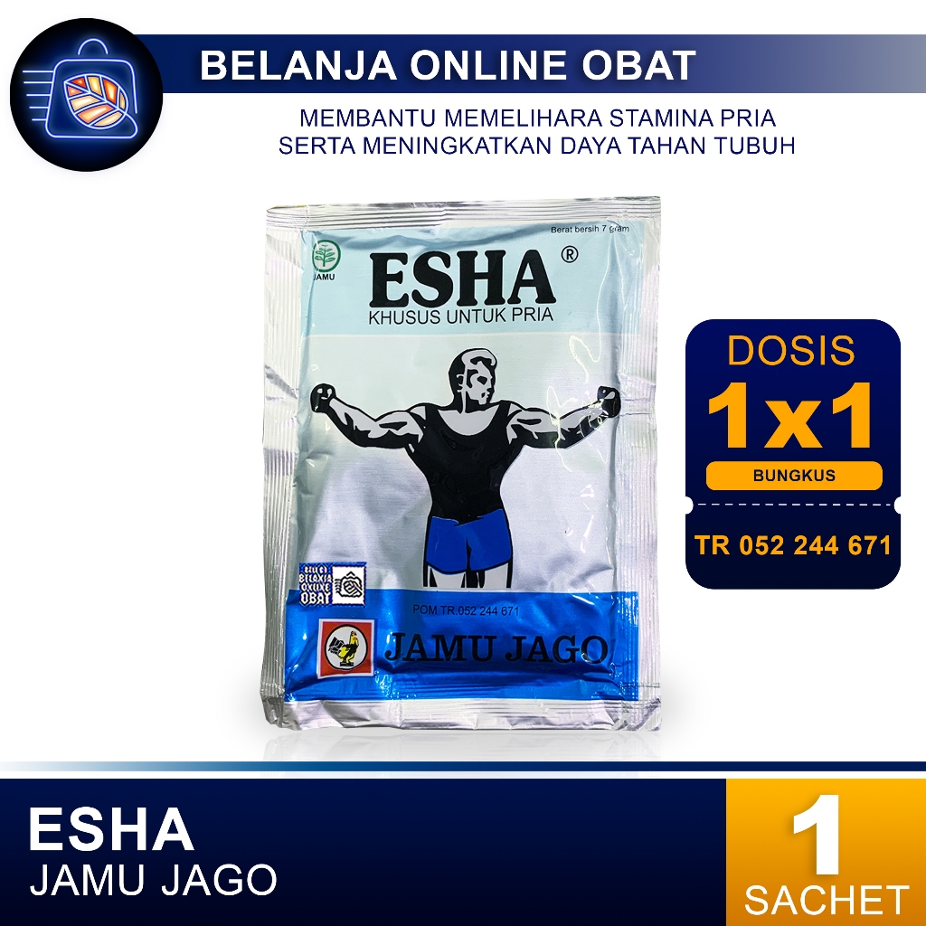 

JAMU JAGO ESHA // Memelihara Kesehatan dan Stamina Pria