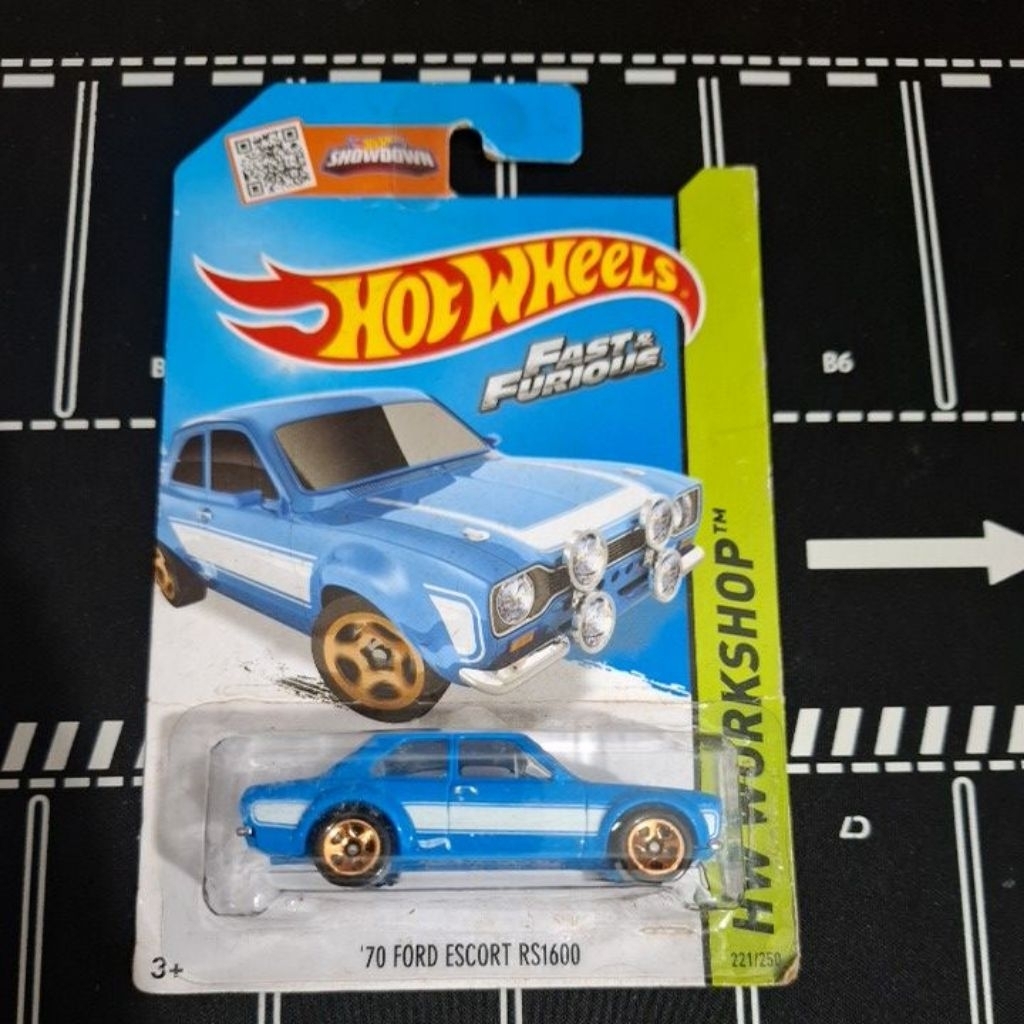 Hotwheels 70 Fort Escort Rs1600