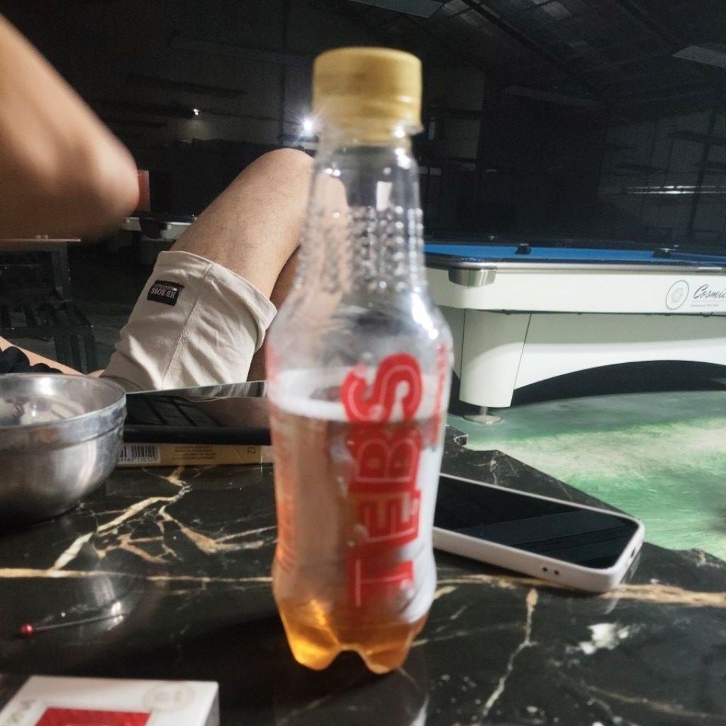 

minuman tebs sparkling tea enak