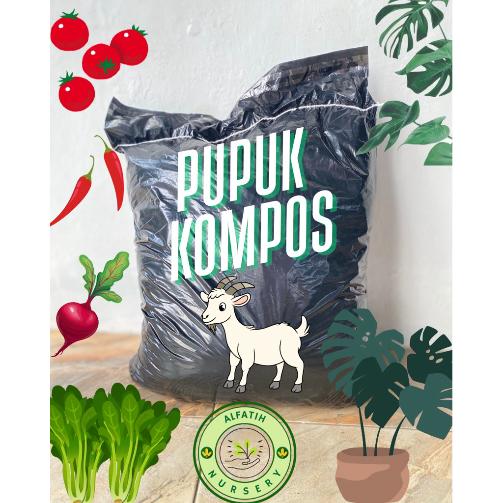 Pupuk Kohe Kambing Halus murni Kohe 10kg