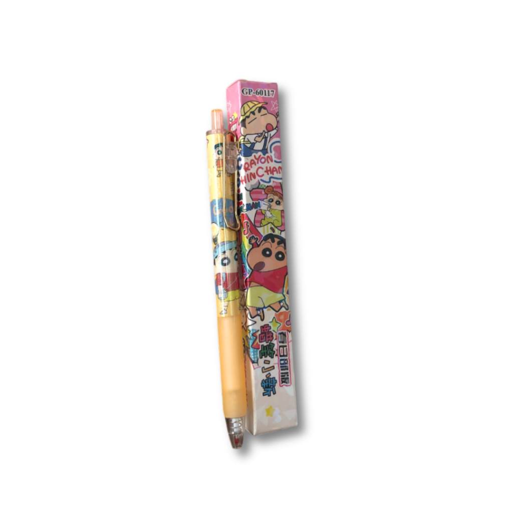 

Crayon Shinchan Pen Warna Kuning Orange, Pulpen Lucu Imut Cetek Desain Karakter Kartun Sincan, Alat Tulis Sekolah Alat Tulis Kantor untuk Hadiah Ulang Tahun Teman
