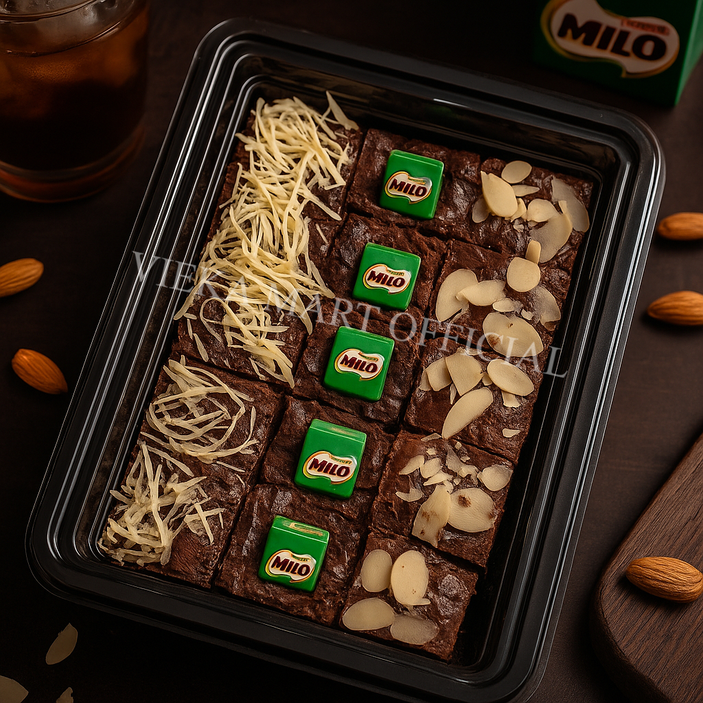 

Brownies Fudgy | Brownies sekat mini isi 15