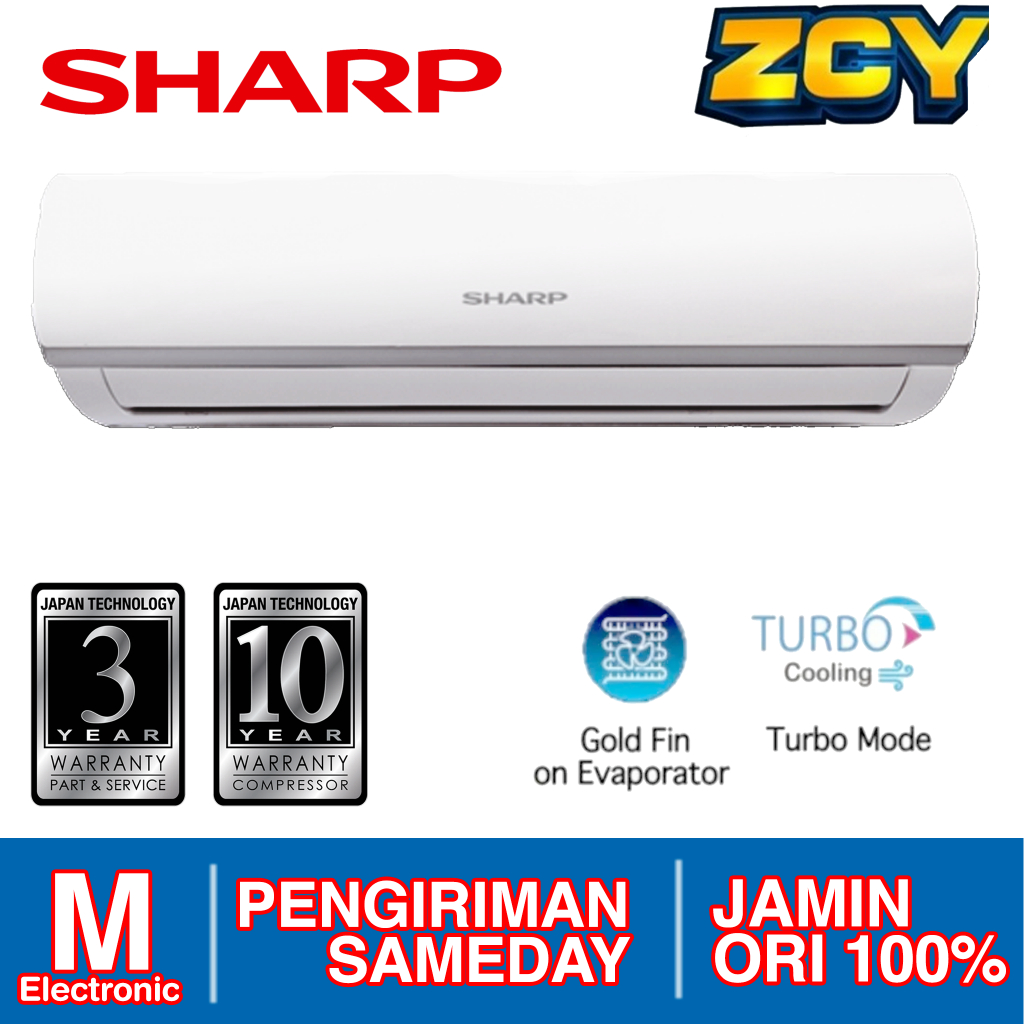 AC Sharp 1.5 PK 12ZCY China Standard R32 Original Unit Only