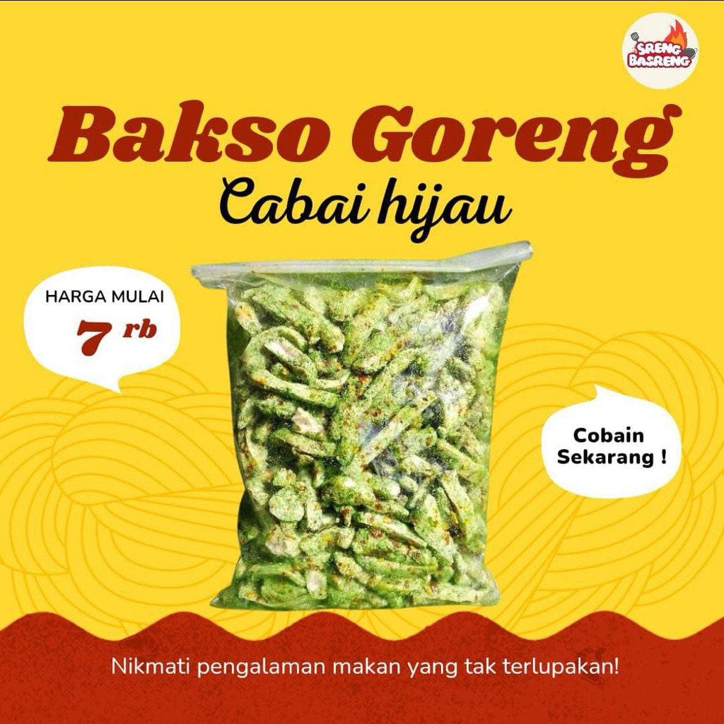 

Basreng Cabai Hijau