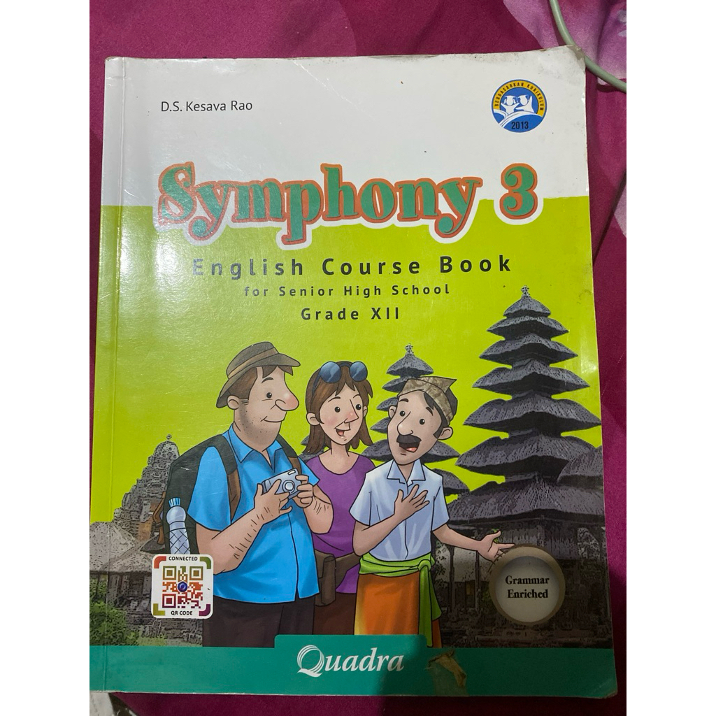 BUKU SYMPHONY KELAS 12 penerbit QUADRA