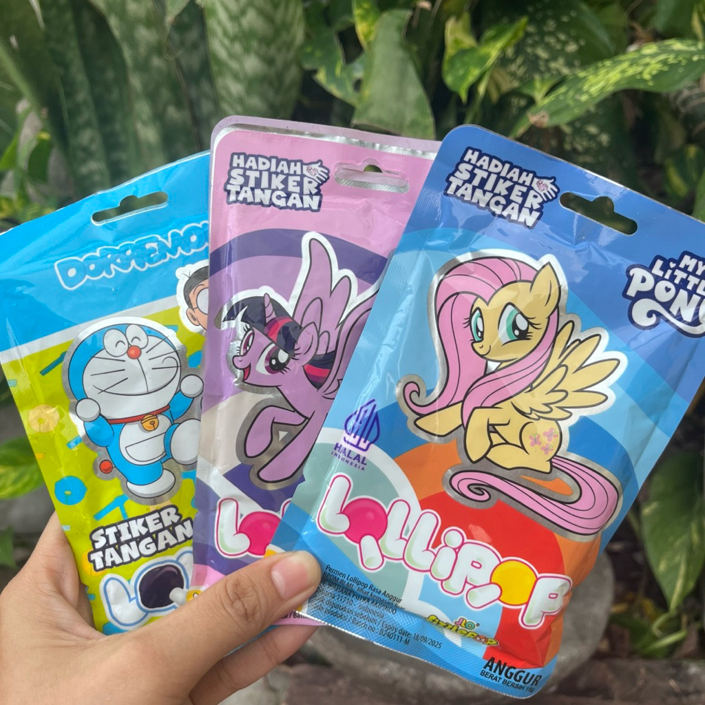 

Permen Jlo Lolipop My Little Pony 15g