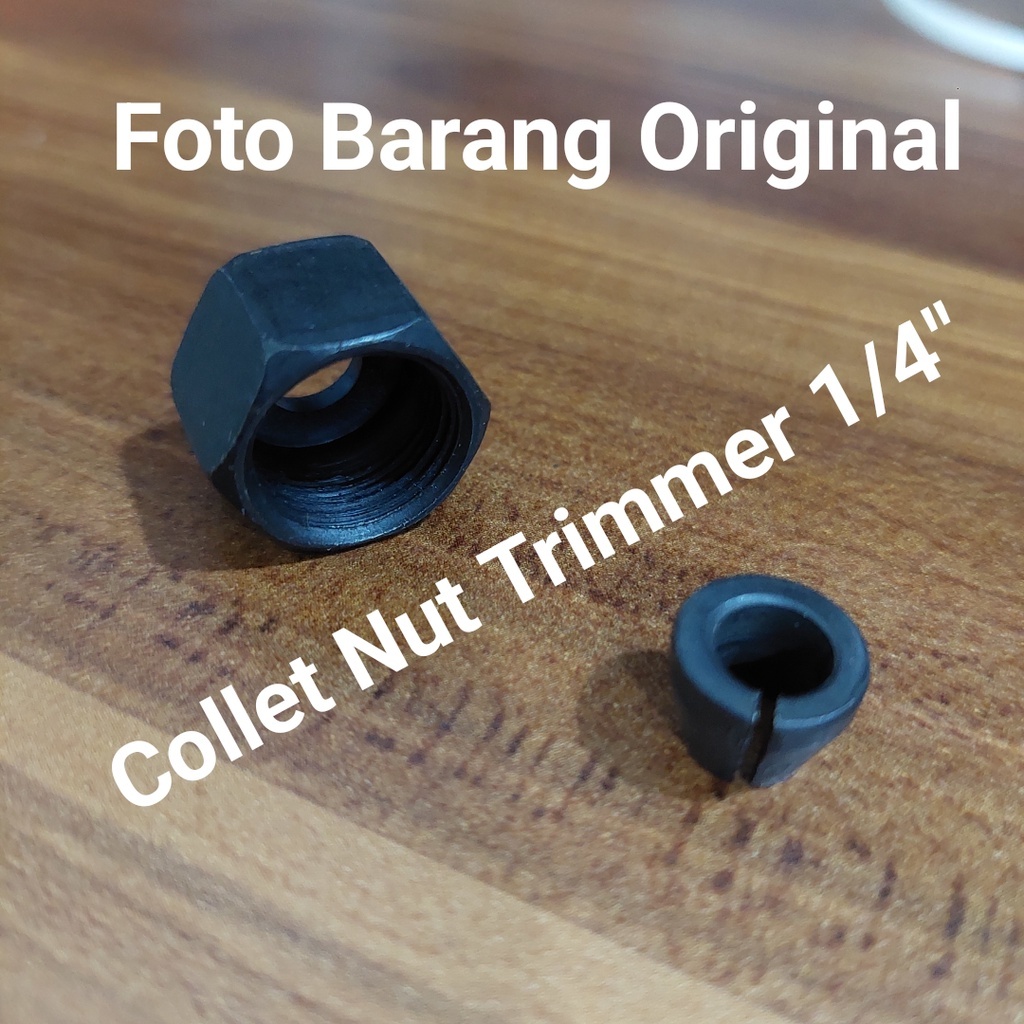 Collage Nut set - Colet - Collet Nut - Mur pengencang mata trimmer Spare Part Mesin Trimmer
